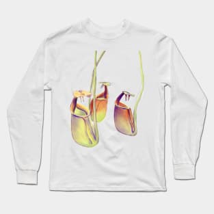 Nepenthes bicalcarata | carnivorous plant | pitcher plant Long Sleeve T-Shirt